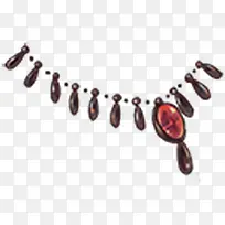 手绘黑色时尚首饰-空若网 手绘黑色时尚首饰-空若网