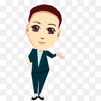 手绘时尚男子头像-空若网 手绘时尚男子头像-空若网