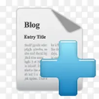 添加blog图标-空若网 添加blog图标-空若网