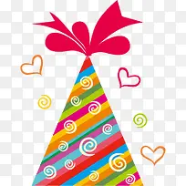 卡通彩色生日帽-空若网 卡通彩色生日帽-空若网
