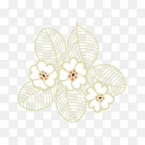 金色边纹花叶时尚图案-空若网 金色边纹花叶时尚图案-空若网