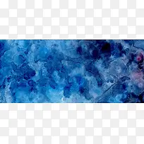 蓝色水彩质感背景-空若网 蓝色水彩质感背景-空若网