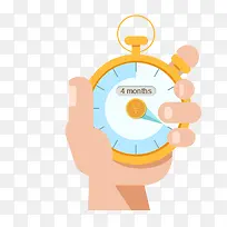 手绘止痛爱指南针标签-空若网 手绘止痛爱指南针标签-空若网