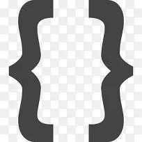 大括号图标-空若网 大括号图标-空若网