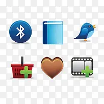 购物篮爱心图标-空若网 购物篮爱心图标-空若网