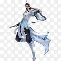 立绘白色长袍人物-空若网 立绘白色长袍人物-空若网