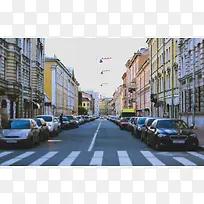 欧洲街道景观摄影图-空若网 欧洲街道景观摄影图-空若网