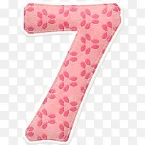 粉红数字7-空若网 粉红数字7-空若网