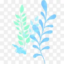 创意手绘水草设计-空若网 创意手绘水草设计-空若网