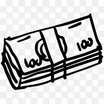 手绘钱币创意设计-空若网 手绘钱币创意设计-空若网