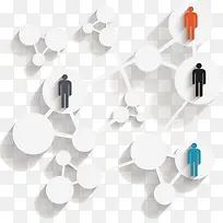 灰白色流程图-空若网 灰白色流程图-空若网