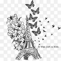 艾菲尔铁塔剪贴画-巴黎透明背景-空若网 艾菲尔铁塔剪贴画-巴黎透明背景-空若网