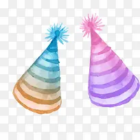 水彩生日帽-空若网 水彩生日帽-空若网