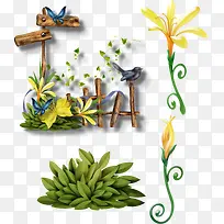 手绘创意笆篱图片-空若网 手绘创意笆篱图片-空若网