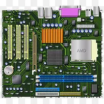 复杂的电路板-空若网 复杂的电路板-空若网