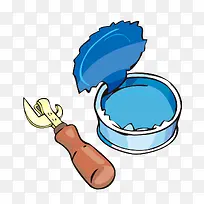 手绘罐头图样-空若网 手绘罐头图样-空若网