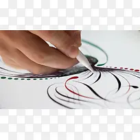 创意绘画线条高清-空若网 创意绘画线条高清-空若网