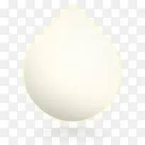 白色水滴球体-空若网 白色水滴球体-空若网