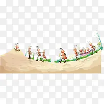 蚂蚁卡通矢量图-空若网 蚂蚁卡通矢量图-空若网