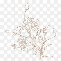 手绘卡通花-空若网 手绘卡通花-空若网