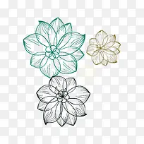 卡通手绘花-空若网 卡通手绘花-空若网