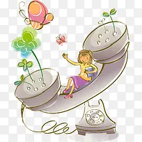 �绰�ϵ�Ů���ֻ�����-������