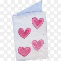 水彩心形书本-空若网 水彩心形书本-空若网