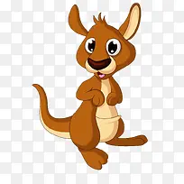 可爱卡通袋鼠-空若网 可爱卡通袋鼠-空若网