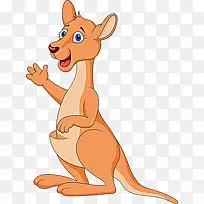 可爱卡通袋鼠-空若网 可爱卡通袋鼠-空若网