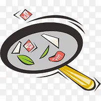 炒菜png矢量素材-空若网 炒菜png矢量素材-空若网