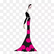 时装插画时装设计时尚插画-空若网 时装插画时装设计时尚插画-空若网