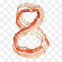 五花肉片数字8-空若网 五花肉片数字8-空若网