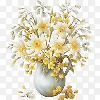 可爱白黄小花-空若网 可爱白黄小花-空若网