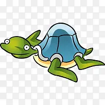 乌龟卡通矢量图-空若网 乌龟卡通矢量图-空若网
