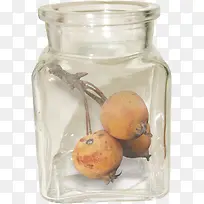玻璃罐里的枇杷-空若网 玻璃罐里的枇杷-空若网