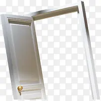 白色打开的门-空若网 白色打开的门-空若网