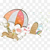 手绘卡通可爱婚礼-空若网 手绘卡通可爱婚礼-空若网