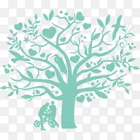 蓝色的树-空若网 蓝色的树-空若网