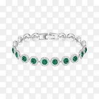 施华洛世奇绿色宝石手链-空若网 施华洛世奇绿色宝石手链-空若网