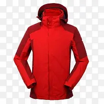 红色的冲锋衣-空若网 红色的冲锋衣-空若网
