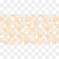 橙色花纹壁纸海报背景-空若网 橙色花纹壁纸海报背景-空若网