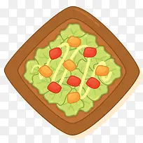 矢量沙拉素材-空若网 矢量沙拉素材-空若网