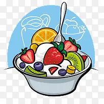 水果沙拉-空若网 水果沙拉-空若网