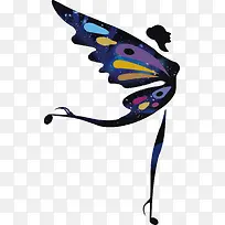 创意设计蝴蝶人-空若网 创意设计蝴蝶人-空若网