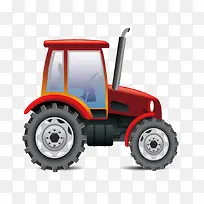 卡通拖拉机-空若网 卡通拖拉机-空若网