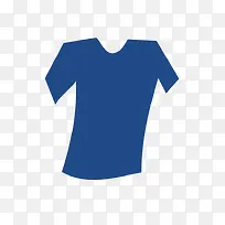 蓝色的卡通短袖-空若网 蓝色的卡通短袖-空若网