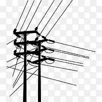 电线杆素材-空若网 电线杆素材-空若网