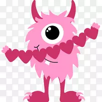 情人节心脏科学怪人夹艺术-可爱的猫头鹰-空若网 情人节心脏科学怪人夹艺术-可爱的猫头鹰-空若网