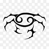 癌症十二生肖星座纹身-癌症十二生肖符号PNG图片-空若网 癌症十二生肖星座纹身-癌症十二生肖符号PNG图片-空若网