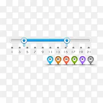 数据数轴定位ppt素材-空若网 数据数轴定位ppt素材-空若网